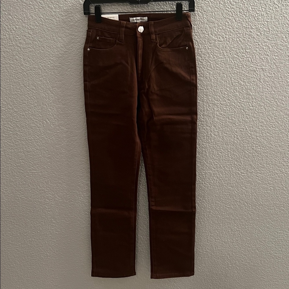 WeWoreWhat Icon Jeans in Cocoa Size 24 - Picture 5 of 10
